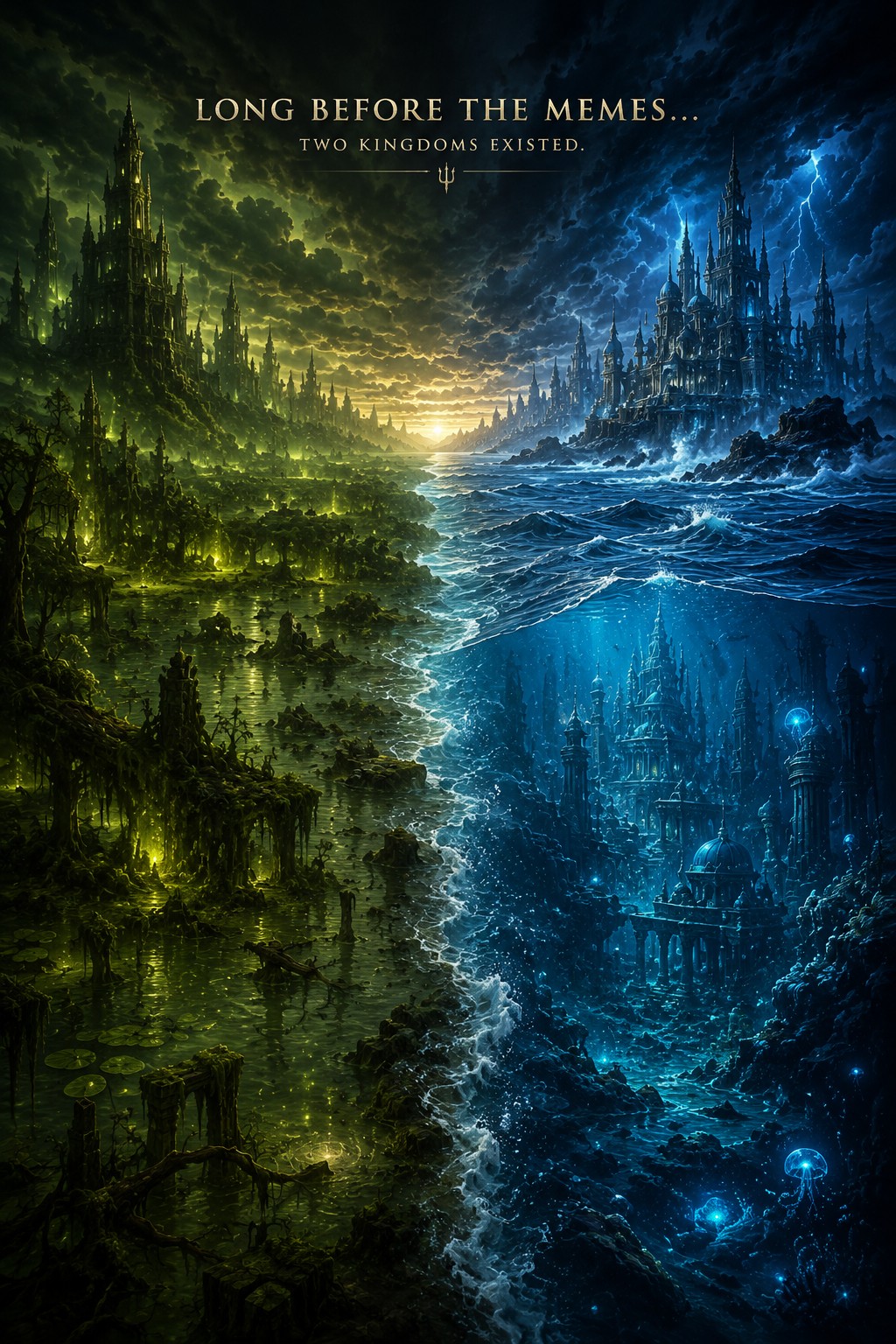 Ocean and Frog Kingdom concept